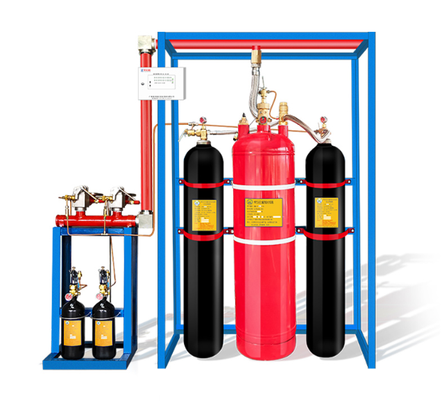 外貯壓管網(wǎng)式七氟丙烷氣體滅火系統(tǒng)