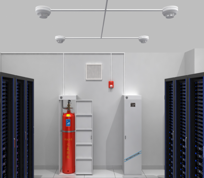 發電站中控室氣體滅火系統