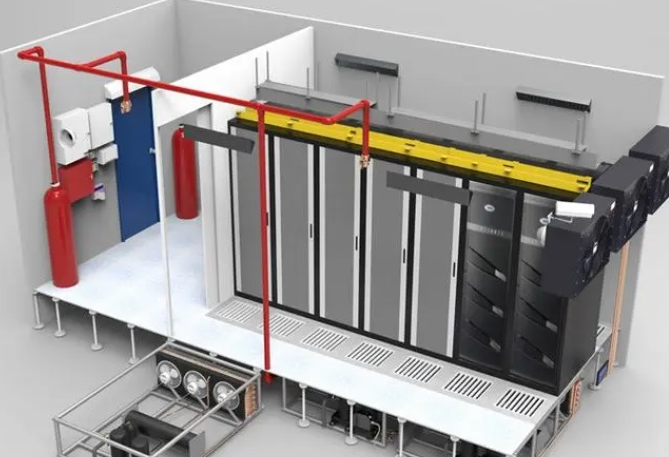 數據中心的氣體滅火系統應用