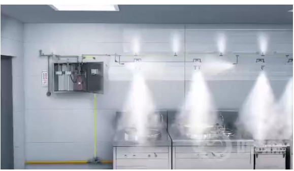 廚房自動滅火系統里面噴的什么滅火藥劑